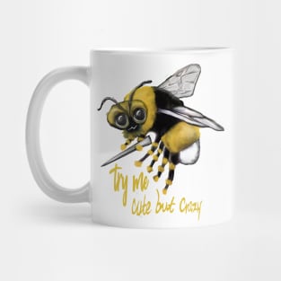 Crazy bee Mug